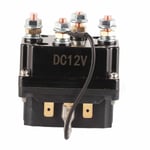 Vinsch Solenoid Relä Kontaktor 12V 250A för AUT UTV SUV med 3000‑5000lbs Vinschar