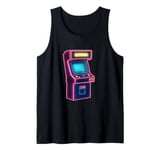 Arcade Machine Vintage 80s 90s Retro Vaporwave Aesthetic Tank Top