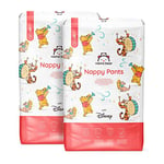 Amazon Brand - Mama Bear Disney Nappy Pants, Size 5 (12-17 kg), 140 Count (2 Packs of 70), White, Monthly Pack