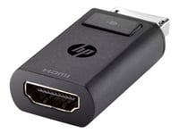 Hp Displayport To Hdmi Adapter - Videokort - Displayport Hane Till Hdmi Hona - För Elitebook 8770  Probook 64X G4, 650 G5  Zbook 14 G2, 14U G4, 15 G2, 15U G2, 15U G4, 17 G3