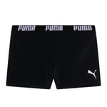 Maillot De Bain Boxer Puma Puma Swim Boys Logo Swim Trunk 1p Noir