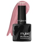 Mylee Gel Nail Polish 10ml [Flushed Cheeks] UV/LED Soak-Off Nail Art Manicure Pedicure for Professional, Salon & Home Use [Spring/Summer 2023] - Long Lasting & Easy to Apply