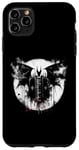 Coque pour iPhone 11 Pro Max Black Magic Book Bat – Chauve-souris effrayante monstre Halloween Lover