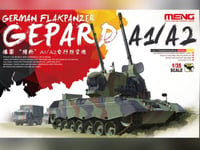 Char d'assaut allemand Flakpanzer Gepard A1/A2 - 1/35 - MENG TS-030