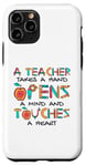 Coque pour iPhone 11 Pro Teacher Takes A Hand Referendar Professeur Pédagogue Professeur