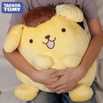 50 cm Sanrio Pompompurin fyllda plyschleksaker Stor storlek Härlig kudde Present Barn Supermjuk Pom Pom Purin Plysch Doll Room Inredning