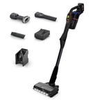 Bosch Unlimited 10 BCS1051GB Cordless Vacuum Cleaner with 100-Minute Runtime, Innovative MicroClean Technology, Including Sensor and TFT Display, Black