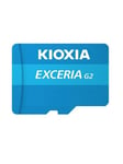 Kioxia EXERCIA G2 MicroSD/SD - 100MB/s - 32GB