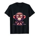 funny animals grumpy ape monkey T-Shirt