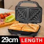 SUPERLEX 2 Slices Sandwich Toaster Panini Electric Maker Grill Press Non-Stick