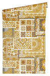 Luxury Wallpaper Versace 4 Non-Woven Wallpaper 10.05 m x 0.70 m Gold Silver Grey Made in Germany 370484 37048-4