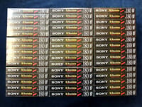 New Factory Sealed Bulk 45 x Sony V E-180 3 Hour Blank NiCam PAL VHS Video Tapes