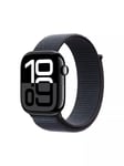 Apple Watch Series 10 GPS, 46mm, Aluminium Case, Sport Loop, One Size