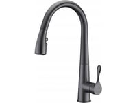 Bateria Kuchenna Blue Water Kitchen Faucet With Pull-Out Hose Blue Water Stabili, Graphite Color