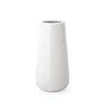 Vase à Fleurs en céramique Blanche-Neige de 20,3 cm pour décoration d'intérieur, boîte Design emballé