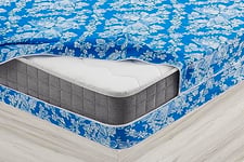 Degrees Home - Alba - Protège Matelas - Protège Matelas 160x190+25 cm - Protège Matelas Fermeture Éclair - Protège Matelas Anti-acariens - 100% Polyester - Lavable - Matelas 160x190+25 cm