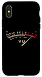 iPhone X/XS Retro Classic VU Meter Vintage Stereo Music Lover Men Women Case