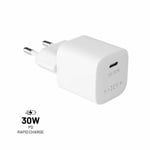 Fixed Laddare Mini PD Travel Charger USB-C 30W Vit