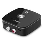 Ugreen adapter mottaker Bluetooth 5.1 aptX 2RCA / 3,5 mm mini jack - Svart