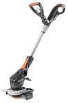 Flymo UltraTrim 260 3-in-1 Cordless Grass Trimmer - Without POWER FOR ALL Battery and Charger, 26cm Cutting Width, Edging mode, Automatic line feed, Height adjust, Tiltable head