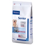 Virbac Veterinary HPM Senior Dog Kastrert Large & Medium - Økonomipakke: 2 x 12 kg