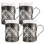 Magnor - Cape drinkglass 25 cl 4 stk gunmetal