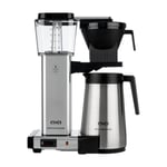 Moccamaster Automatic Thermo kaffebryggare, Polished Silver