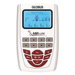 Globus Électrostimulateur neuromusculaire professionnel Ami Life 4 canaux Blanc