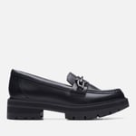 Clarks Women's Orianna Bit Leather Loafers - UK 3