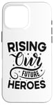 Coque pour iPhone 16 Pro Max Citation de motivation inspiration, message positif et drôle