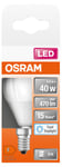 Klotlampa LED E14 4,9 W Osram, kallvit