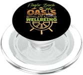 Oasis of Wellbeing - Flagler Beach PopSockets PopGrip for MagSafe