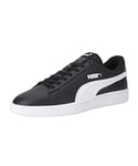 PUMA Puma Smash v2 L Baskets Mixte, Puma Noir Puma Blanc, 40.5 EU