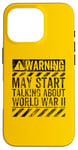 iPhone 16 Pro Funny Warning Sign May Start Talking About World War II Case