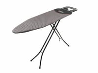 Russell Hobbs Ironing Board Adjustable Foldable Iron Rest 122x38cm Geo Print