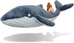 Aurora Snail and The Whale Soft Toy, 61238, 7in, Grey, for Fans of The Book by