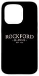 Coque pour iPhone 15 Pro Rockford IL - Simple Rockford IL