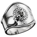 Kalevala Heart ring silver 2401170