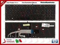 Clavier Italien HP Zbook 15 G3 G4,17 G3 G4 (Rétro-éclairé) 848311-061