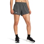 Under Armour UA Fly by 3'' Shorts - Castlerock/Castlerock/Reflective - LG