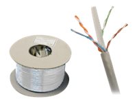 Alantec - Samlet Kabel - 500 M - Utp - Cat 6 - Halogenfri - Lysegrå