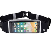 Running Belt with Window-Black Dam BLACK ONESIZE