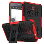 Samsung Galaxy Tab A 7.0 T280    Heavy Duty Case    Red