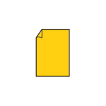 Carte A7 Cm.105x74 Gr.220 Pz.100 43-Yellow Roessler Paperado