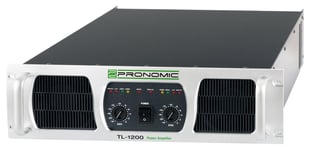 Amplificateur de Puissance 2x 2400W Ampli Enceintes PA Stereo 2 Canaux Montable