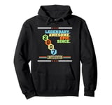 18th birthday girl boy legendary awesome epic since 2007 Pullover Hoodie