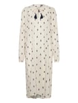 Punjabll Midi Dress Ls Cream Lollys Laundry