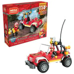 Mega Construx Fire Rescue Unit Fireman Building Set