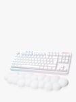 Logitech G715 Wireless Gaming Keyboard, White Mist