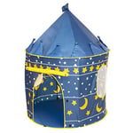 roba Tente de Jeu Enfant "Mond & Sterne" Pop-Up - 105X135 cm + Sac de Transport